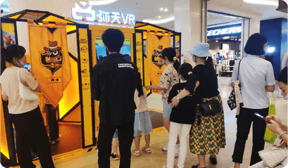 運營(yíng)場(chǎng)景 VR體驗館設備實(shí)例 彌天vr VR游戲設備