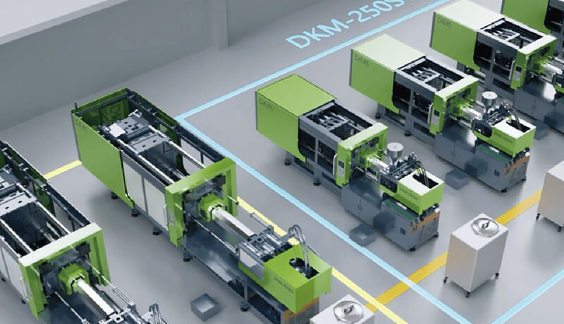 德庫瑪智能注塑生產線